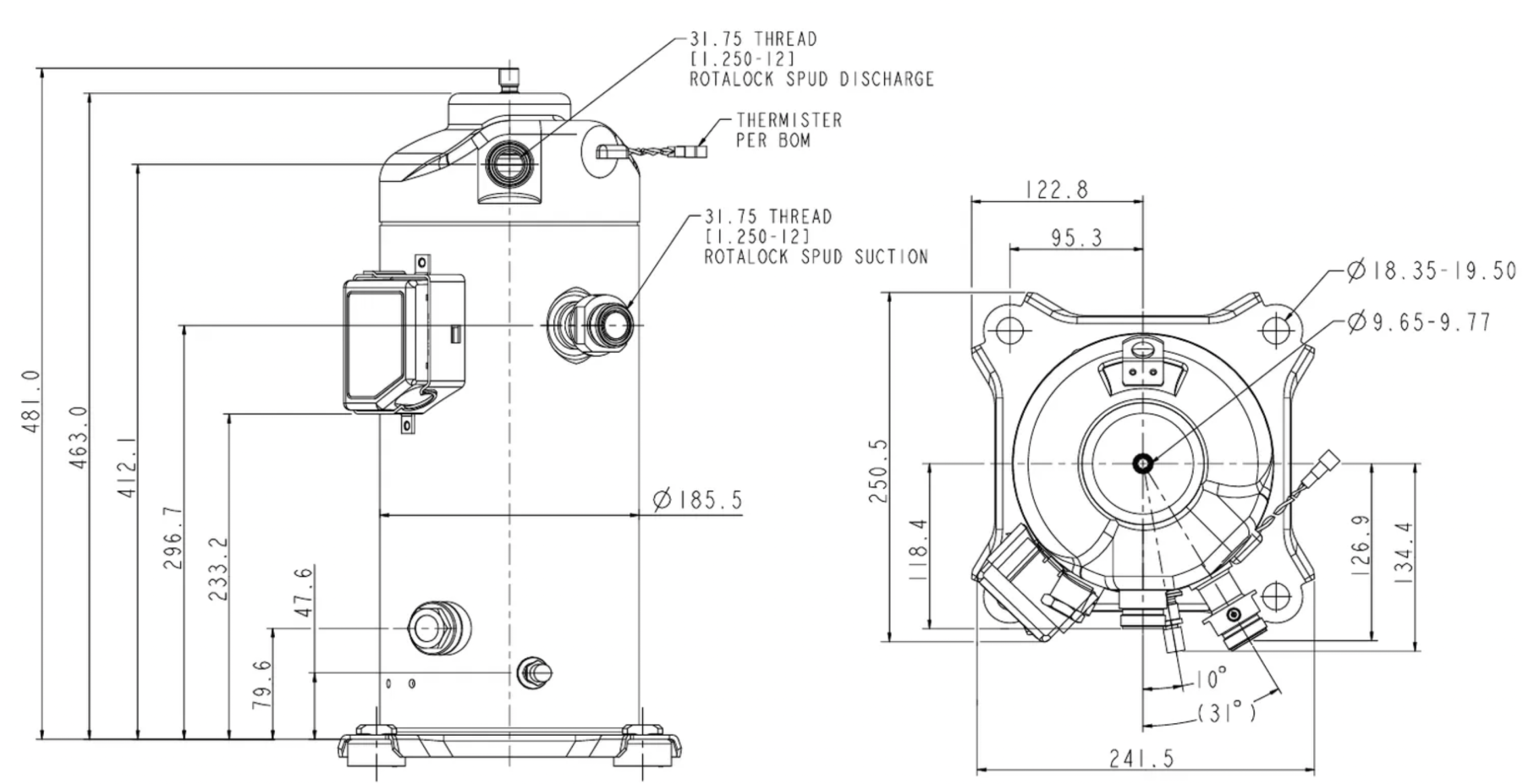 схема Copeland ZBD57KCE-TFD-591
