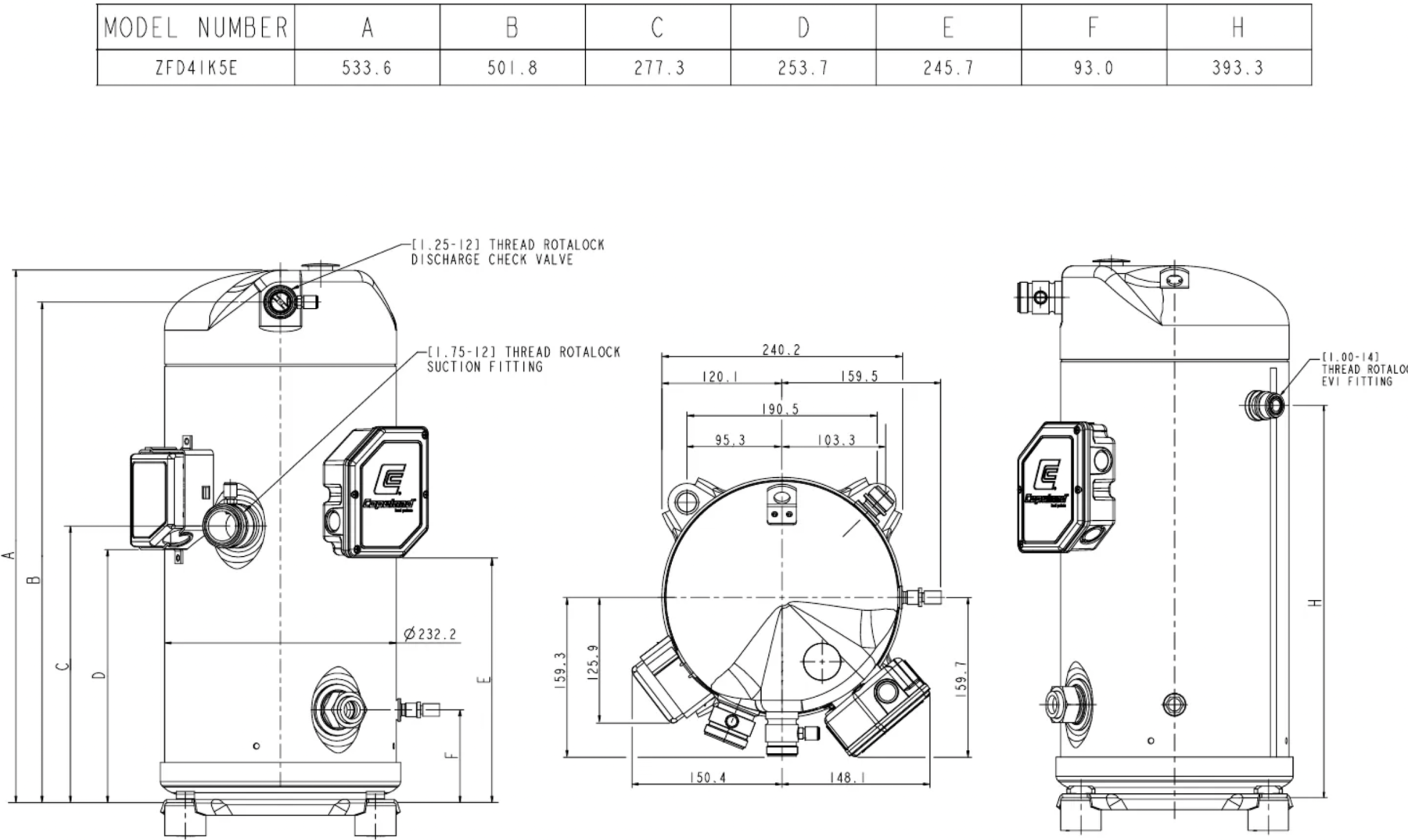 схема Copeland ZFD41K5E-TFD-567