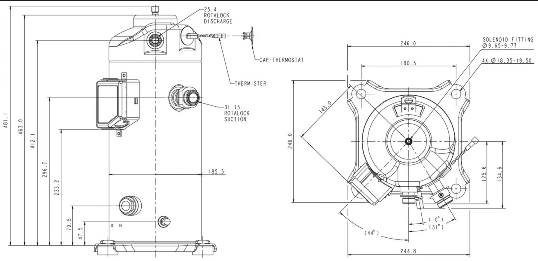 схема Copeland ZBD21KCE-TFD-551
