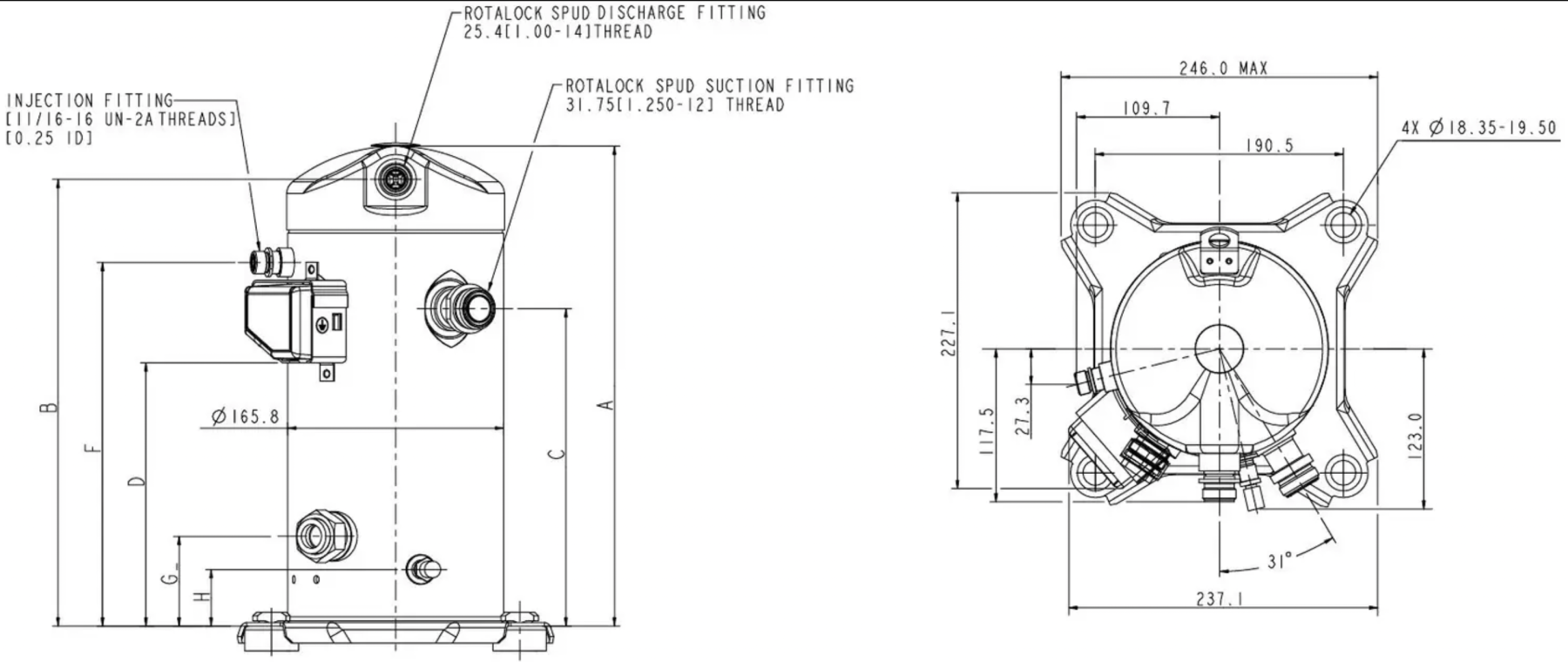 схема Copeland ZF08K4E-TFD-551