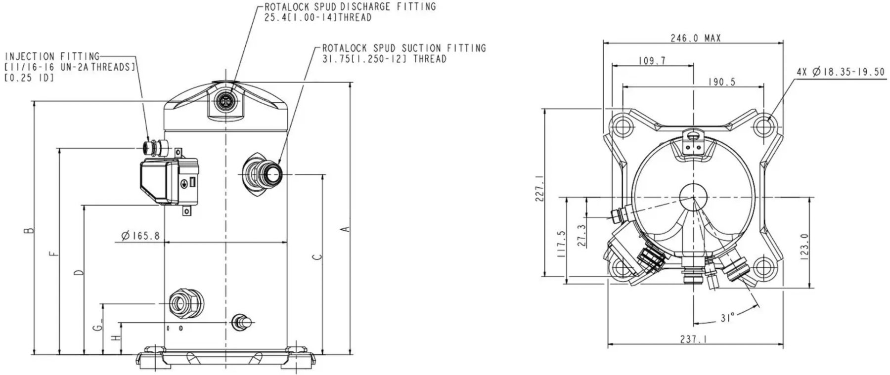 схема Copeland ZF09K4E-TFD-556