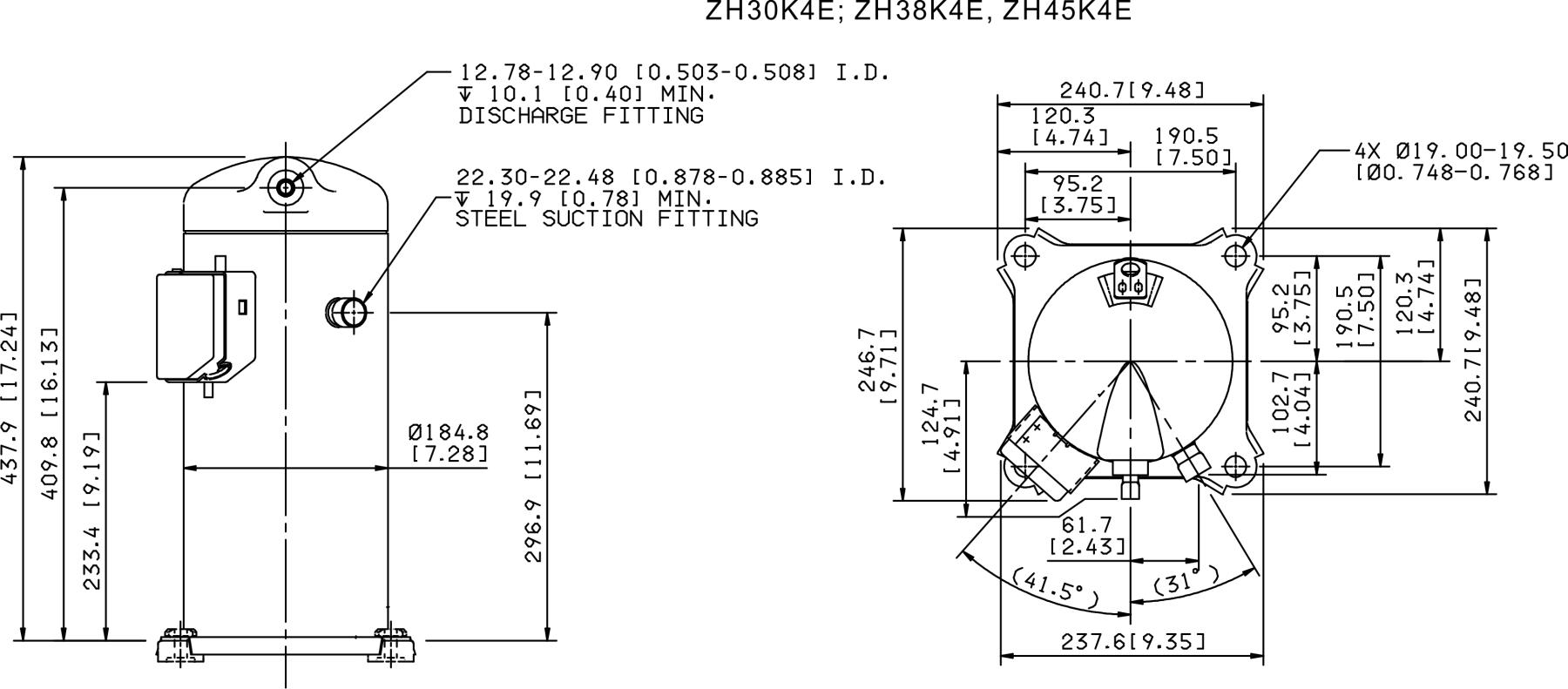 схема Copeland ZH21K4E-TFD-524