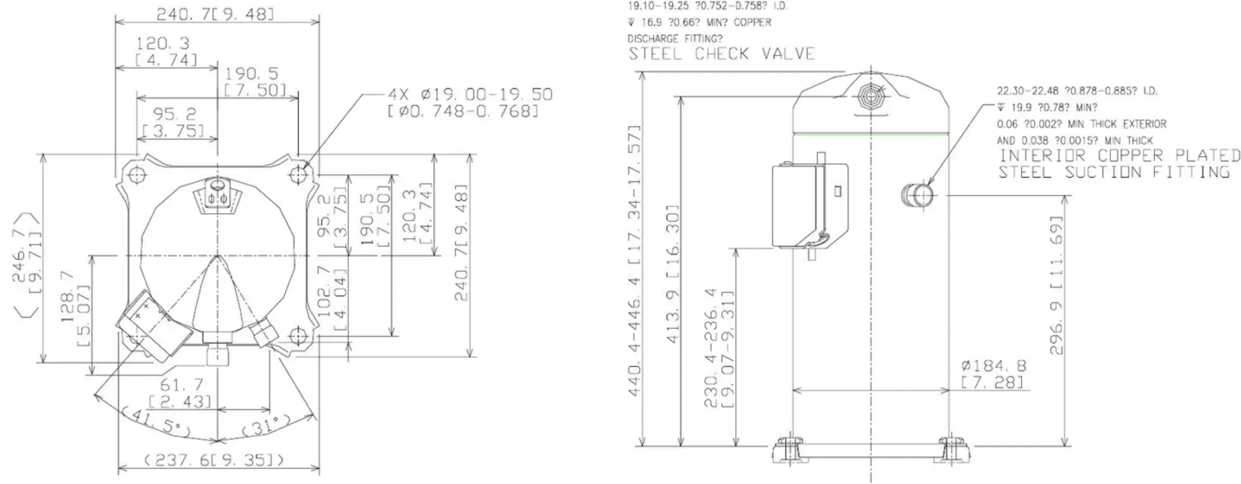 схема Copeland ZR81KCE-TFD-422