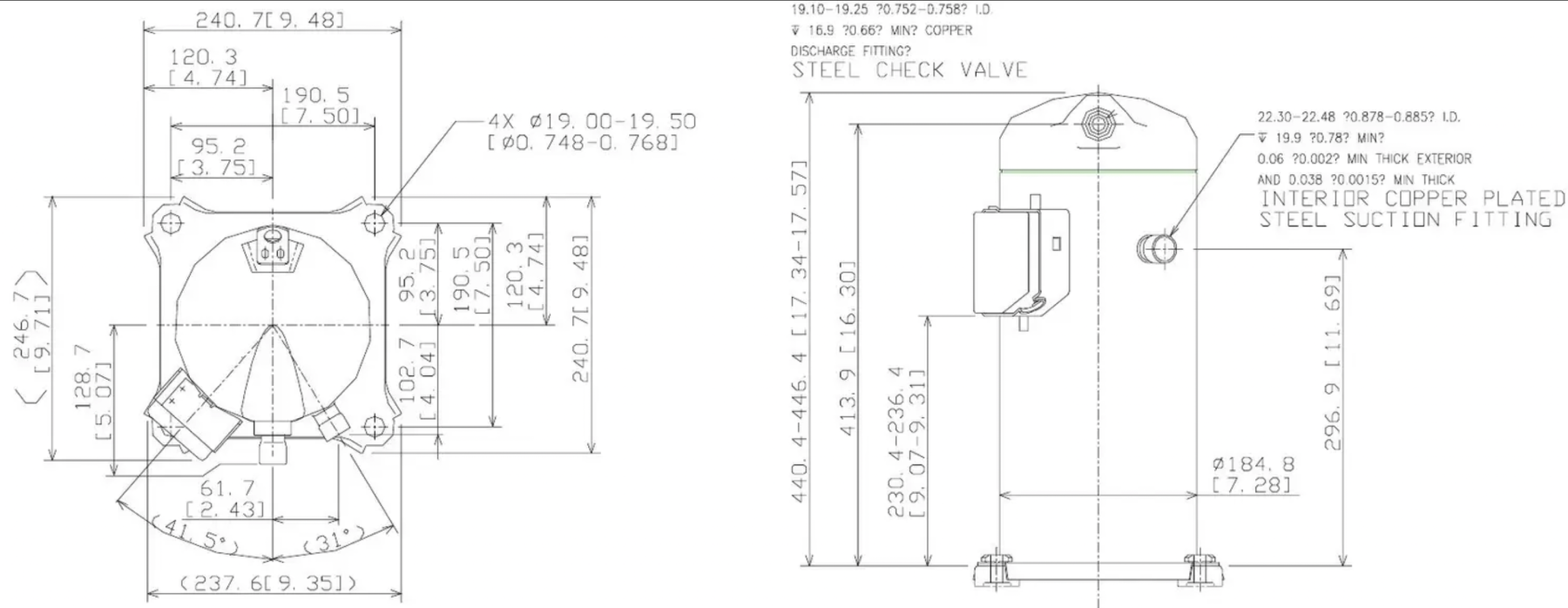 схема Copeland ZR81KCE-TFD-522