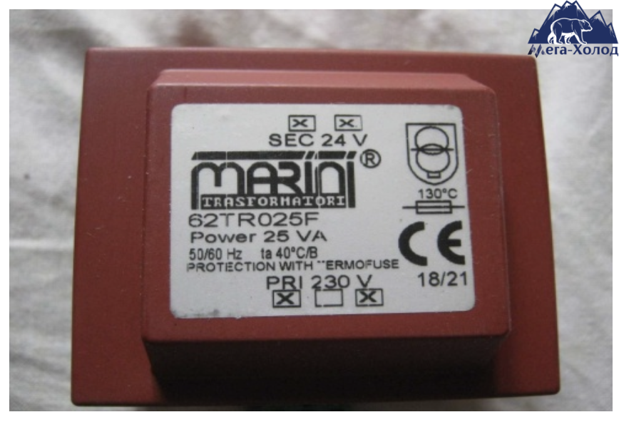 Трансформатор Carel 62TR025F Marini, 25 BA, 230/24 V