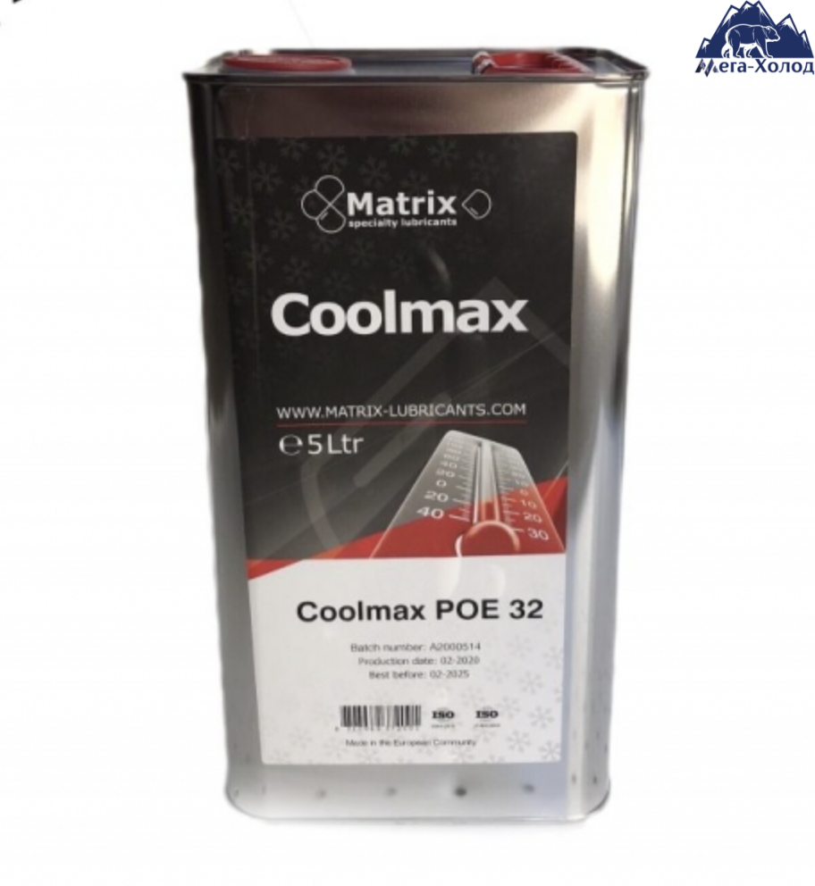 Синтетичне масло Matrix Coolmax POE 32 5л