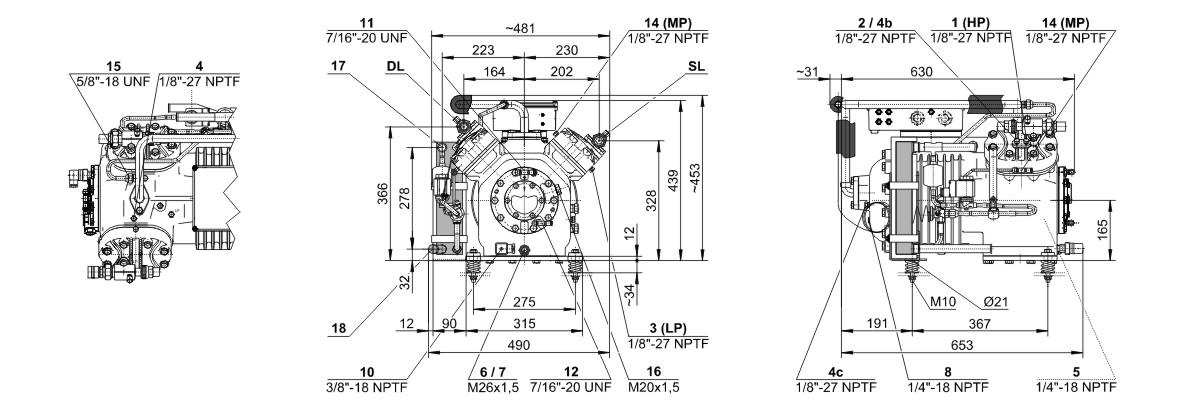 схема Bitzer S4T-5.2Y