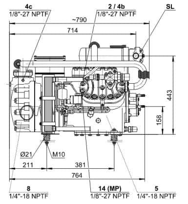підключення Bitzer S66F-60.2Y