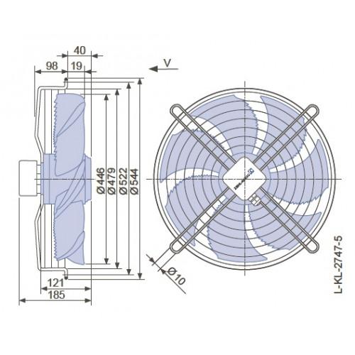 схема Ziehl-Abegg FN045-4EK.2F.V7P2