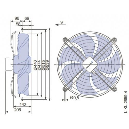 схема Ziehl-Abegg FN045-SDK.4F.V7P1