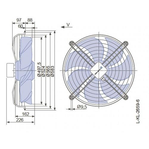 схема Ziehl-Abegg FN050-VDK.4I.V7P1