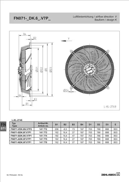 схема Ziehl-Abegg FN071-SDK.6F.V7P1