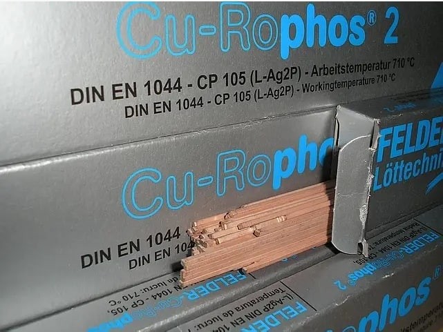 Припій твердий мідно-фосфорний Felder L-Ag2P (Cu-Rophos® 2)