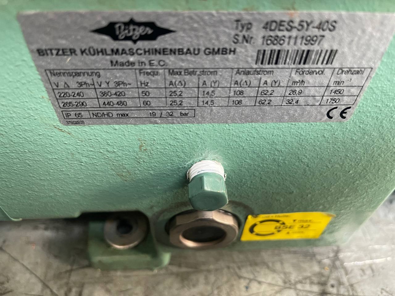 Компресор Bitzer 4DES-5.0 Y