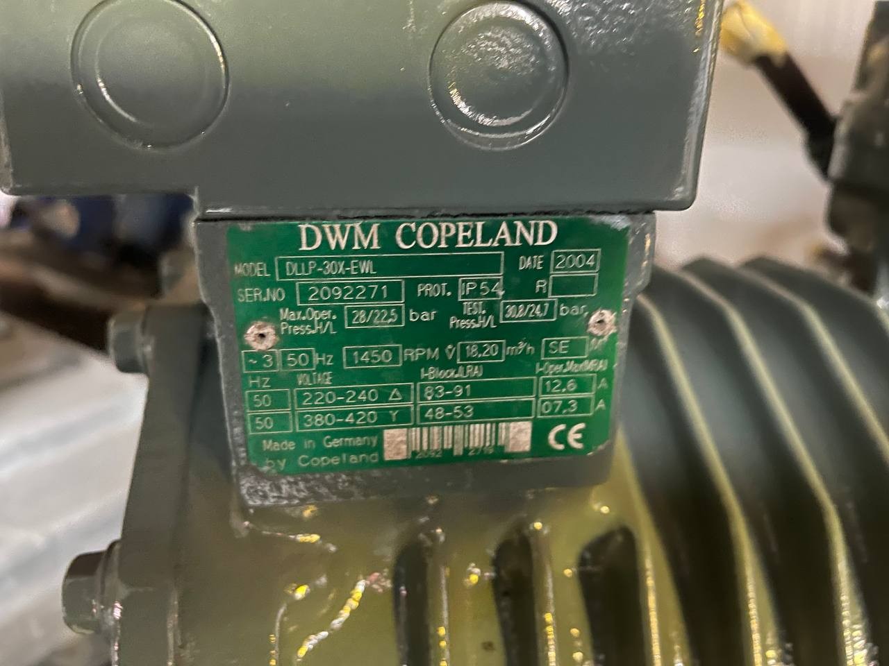Компресор Copeland DLLP-30X